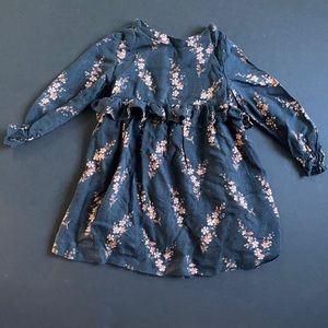Zara girls floral dress